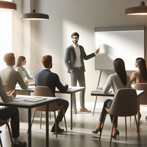 Bild einer Trainingssituation (Generated by AI)