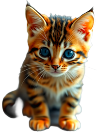 Kleine Katze (erstellt mit artspace.ai)